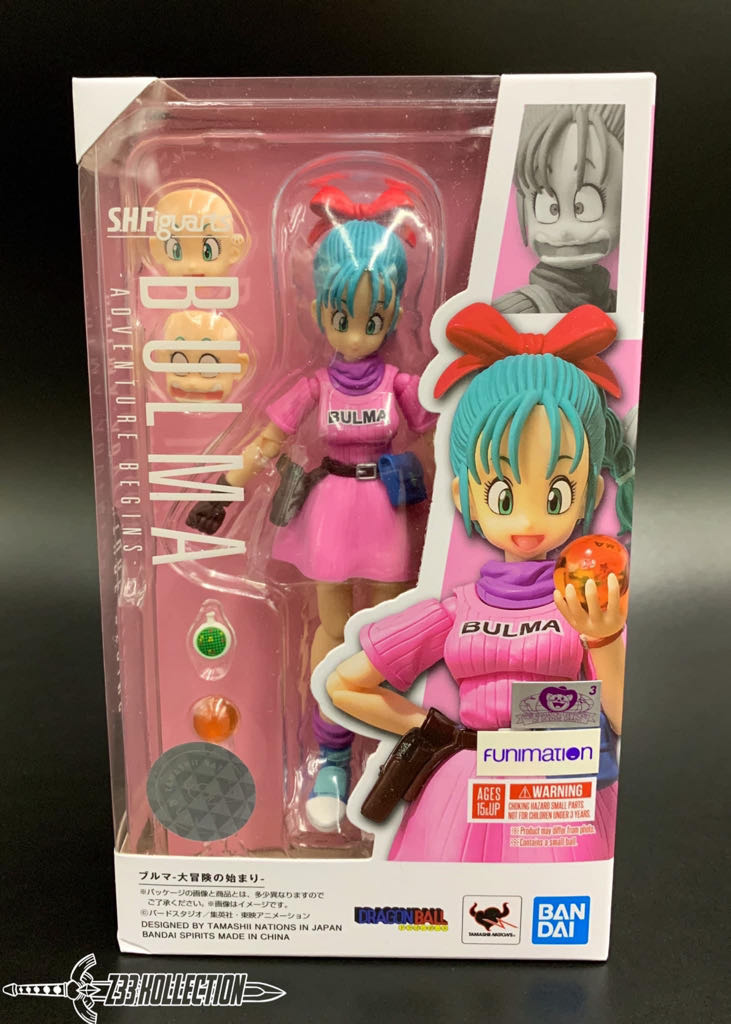 Bandai S.H Figuarts Dragon Ball Z 073 Bulma “Adventure Begins” - Bandai Tamashii Nations (Dragon Ball) action figure collectible - Main Image 2