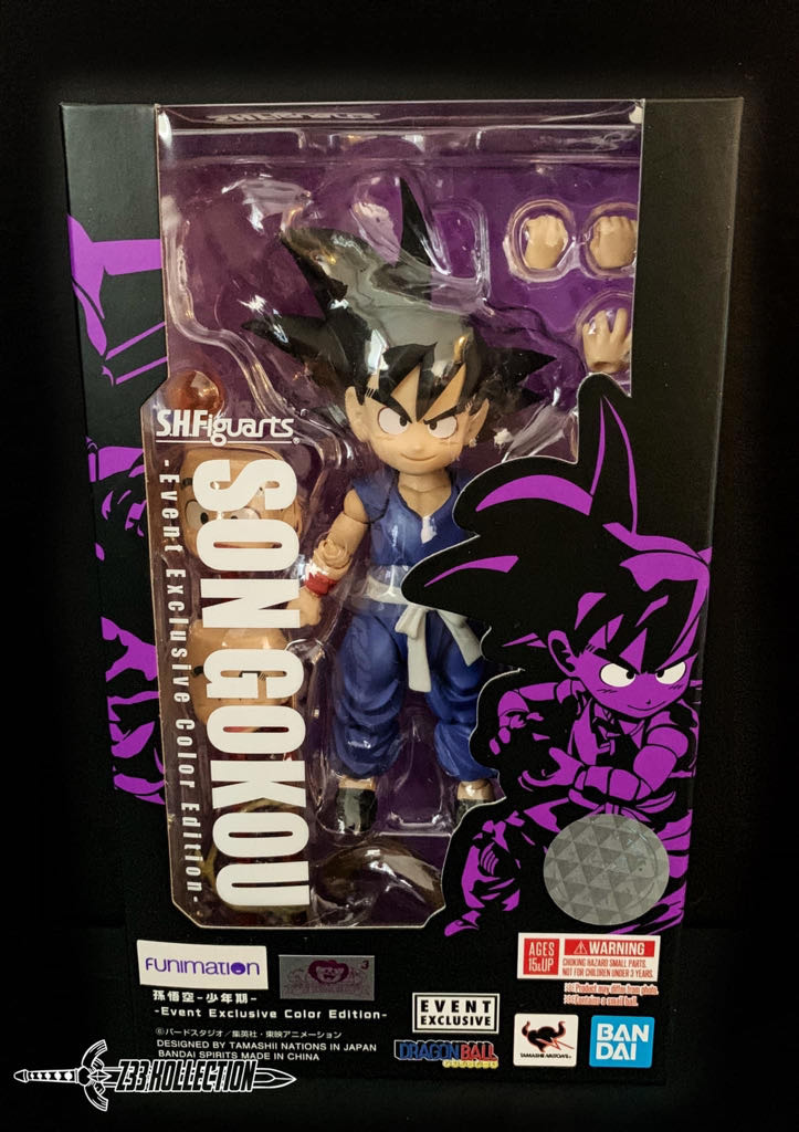 Bandai S.H Figuarts Dragon Ball Z 075 SDCC 2019 Kid Goku - Bandai Tamashii Nations (Dragon Ball) action figure collectible - Main Image 2