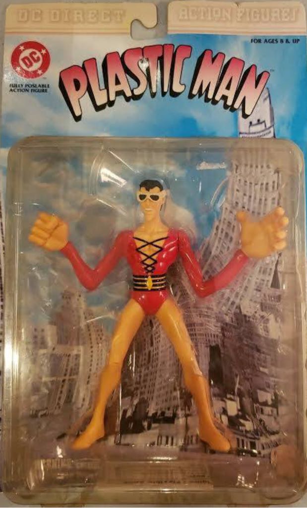 DC Direct (1999) (003x01) Plastic Man - DC Direct (Mad Magazine) action figure collectible - Main Image 2