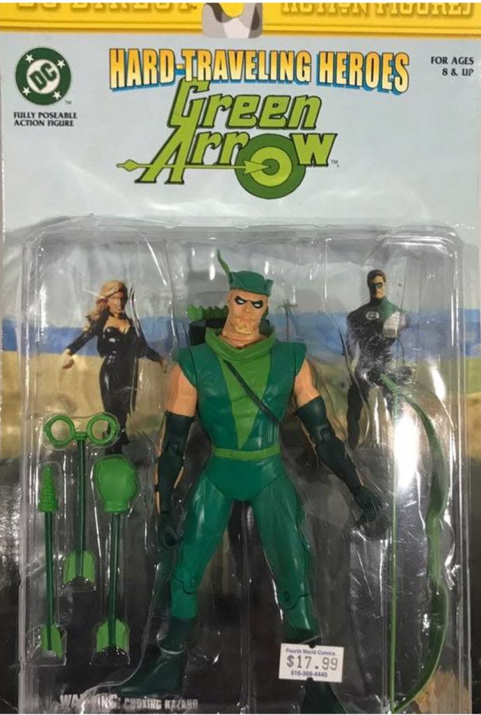DC Direct (2000) (005x03) Green Arrow - DC Direct (Hard Traveling Heroes) action figure collectible - Main Image 2