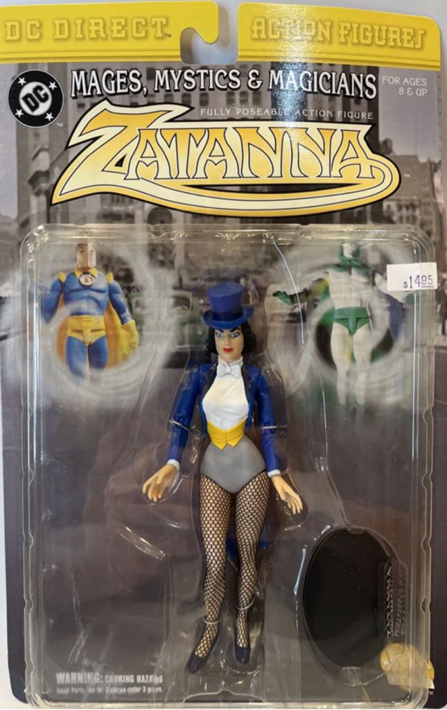 DC Direct (2000) (008x03) Zatanna - DC Direct (Mages, Mystics & Magicians) action figure collectible - Main Image 2