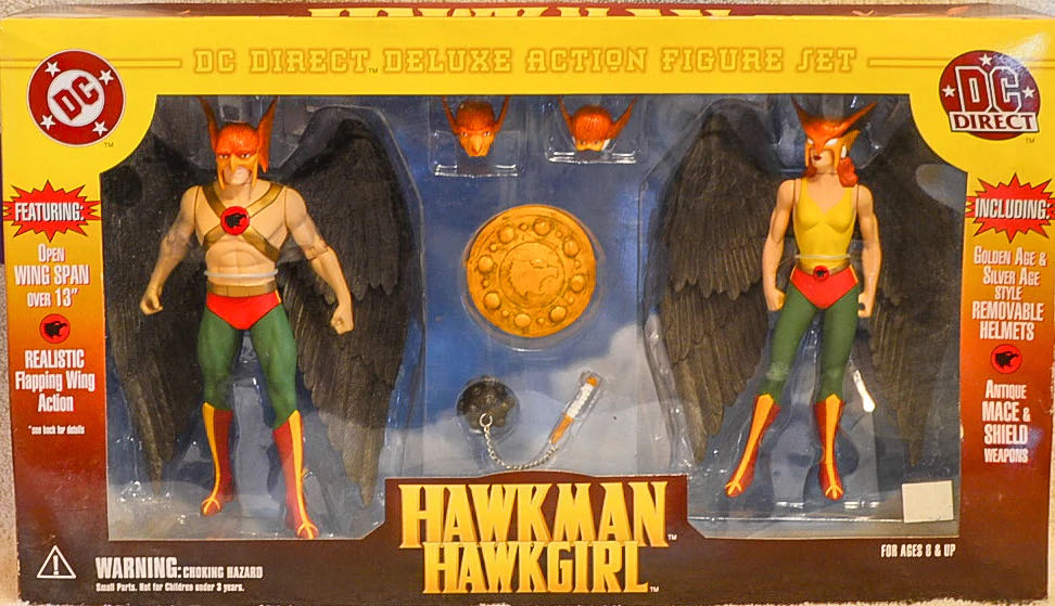 DC Direct (2000) (007x02) Hawkgirl - DC Direct (DC Direct Deluxe Set) action figure collectible - Main Image 2