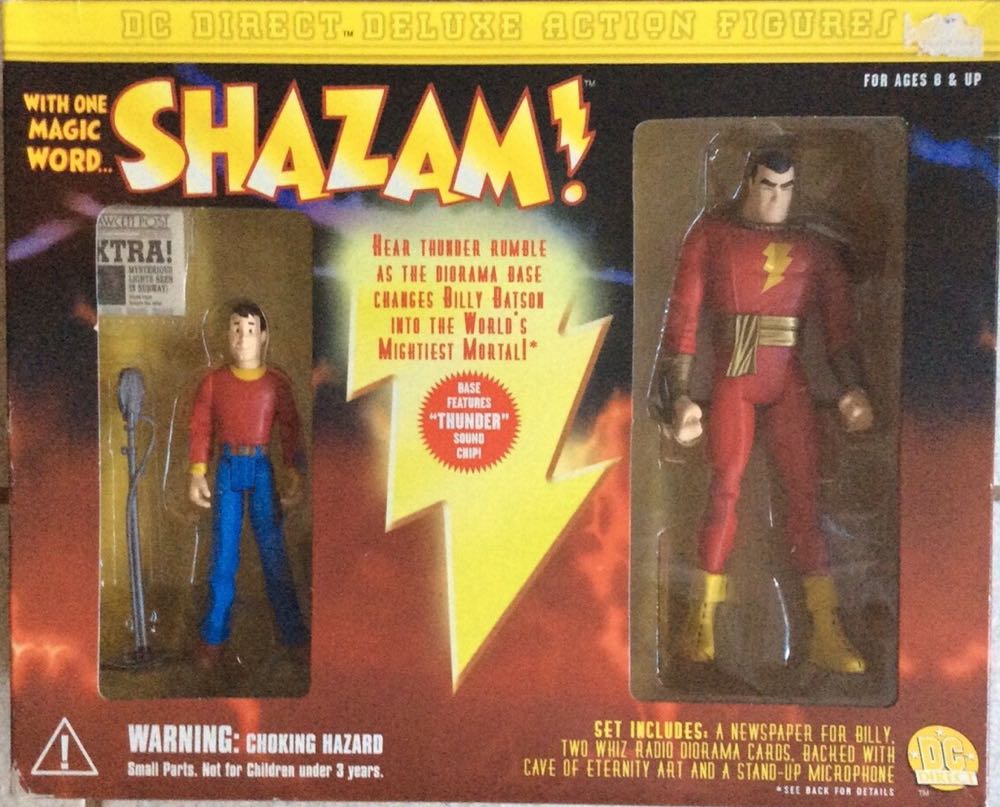 DC Direct (2000) (010x01,2) Shazam! And Billy Battson - DC Direct (DC Direct Deluxe Set) action figure collectible - Main Image 3