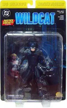 DC Direct (2001) (036x02) Wildcat - DC Direct (Justice Society Of America) action figure collectible - Main Image 2