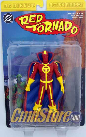 DC Direct (2001) (021x02) Red Tornado - DC Direct (Justice League Of America) action figure collectible - Main Image 2