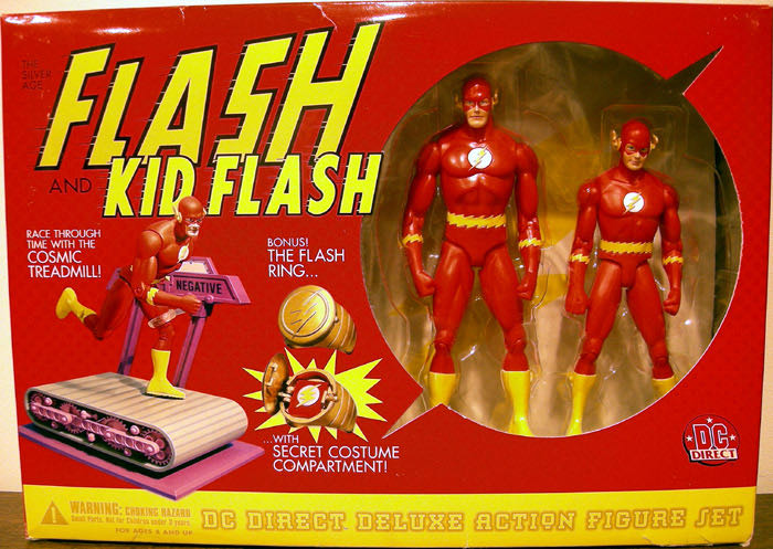 DC Direct (2001) (024x02) Kid Flash - DC Direct (DC Direct Deluxe Set) action figure collectible - Main Image 2