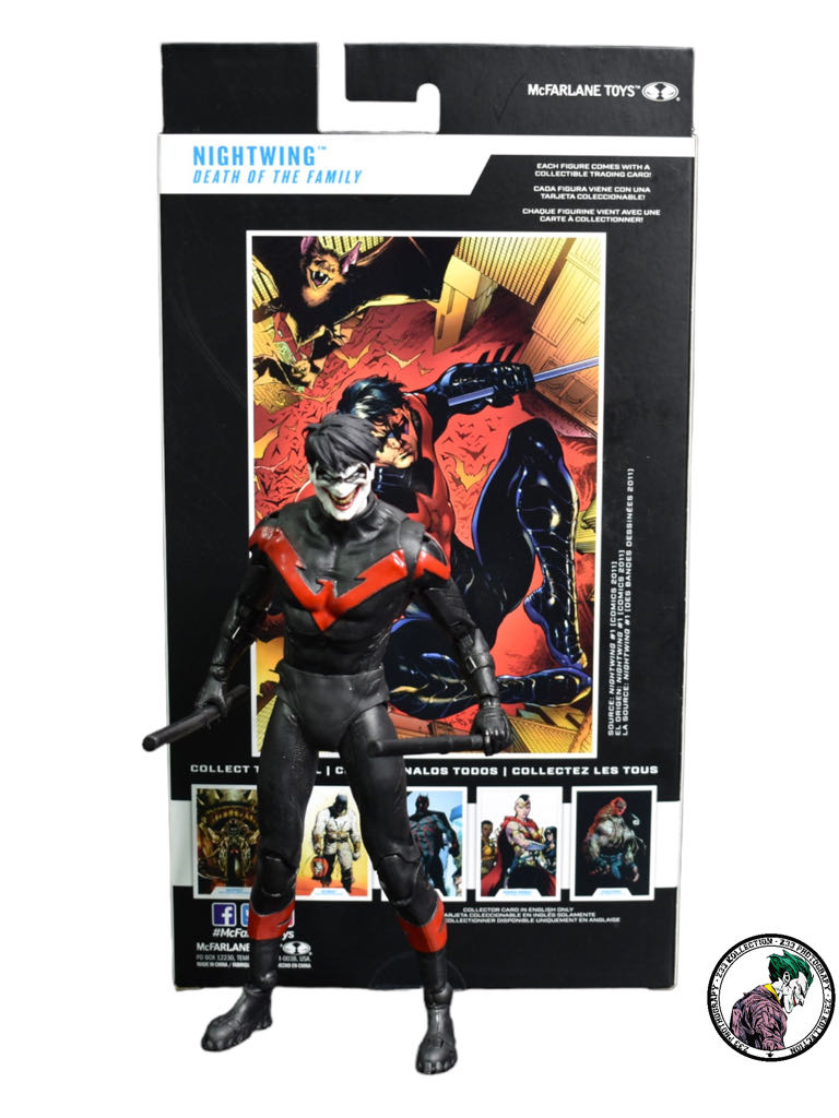 DC Multiverse (2021) (04x10) Nightwing (Infected) - McFarlane Toys (Death Of The Family) action figure collectible - Main Image 2