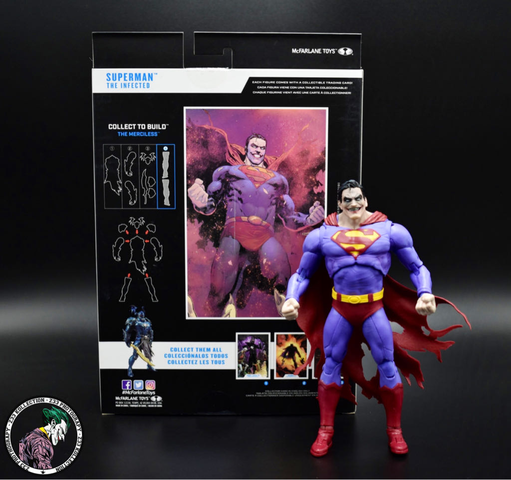 DC Multiverse (CTB01x02) Superman (Infected) - McFarlane Toys (Year Of The Villain: The Infected) action figure collectible - Main Image 2