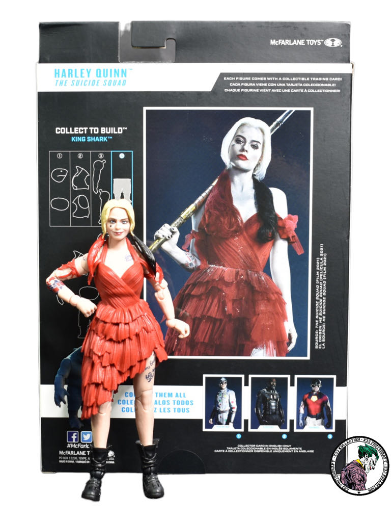 DC Multiverse (CTB05x03) Harley Quinn - McFarlane Toys (The Suicide Squad) action figure collectible - Main Image 2