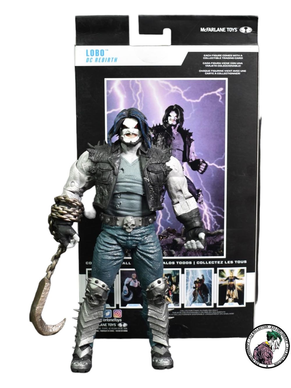 DC Multiverse (2021) (06x02) Lobo - McFarlane Toys (DC Rebirth) action figure collectible - Main Image 3
