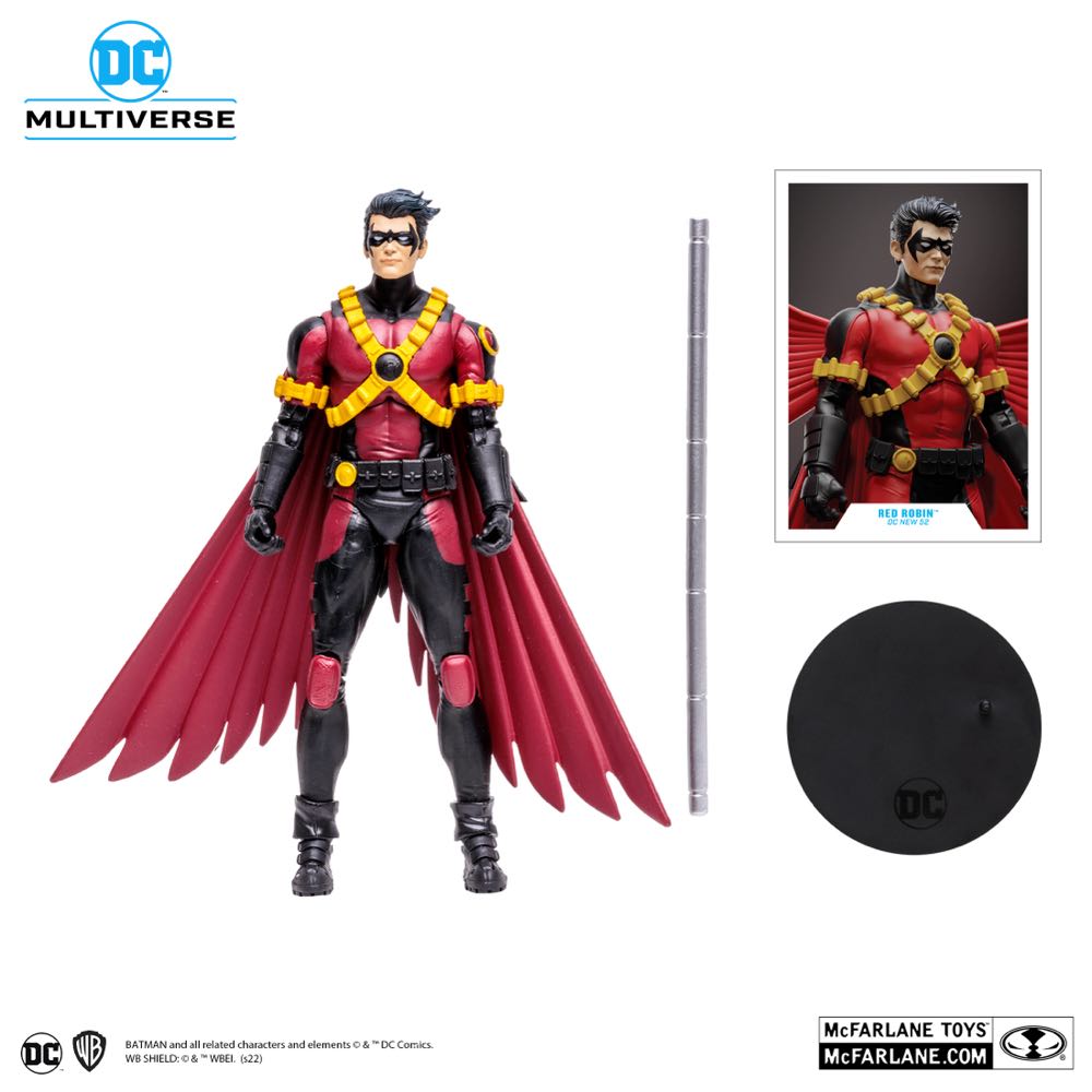 Red Robin - McFarlane Toys (DC New 52) action figure collectible - Main Image 4