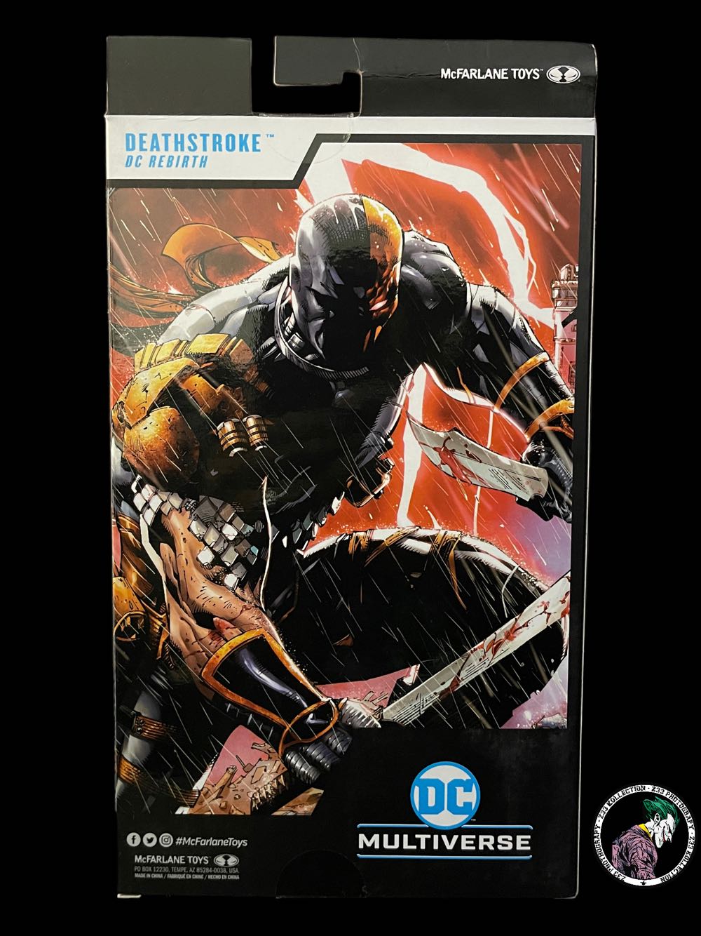 DC Multiverse (2022) (09x08) Deathstroke - McFarlane Toys (DC Rebirth) action figure collectible - Main Image 3