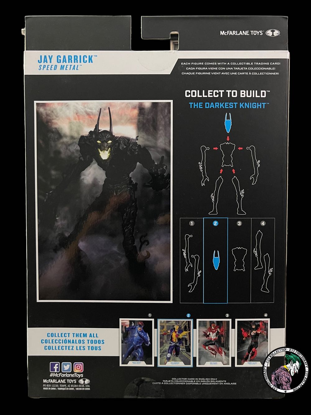 DC Multiverse (CTB11x01) The Flash Jay Garrick - McFarlane Toys (DC Speed Metal) action figure collectible - Main Image 3