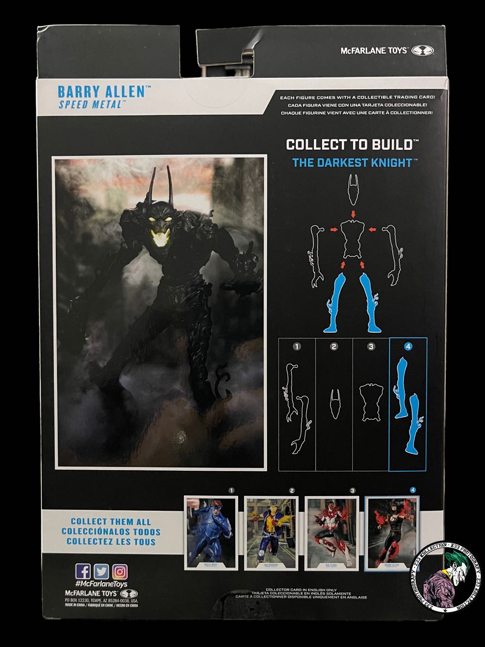 DC Multiverse (CTB11x03) The Flash Barry Allen - McFarlane Toys (DC Speed Metal) action figure collectible - Main Image 3