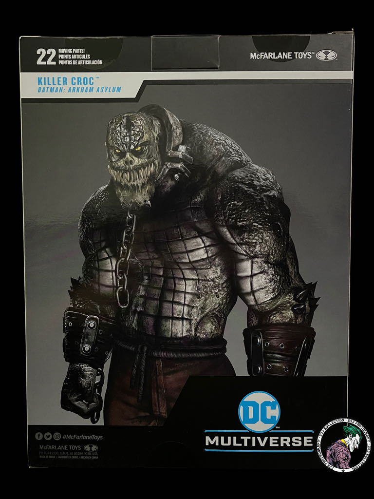 DC Multiverse (MFx06) Killer Croc - McFarlane Toys (Batman: Arkham City) action figure collectible - Main Image 2