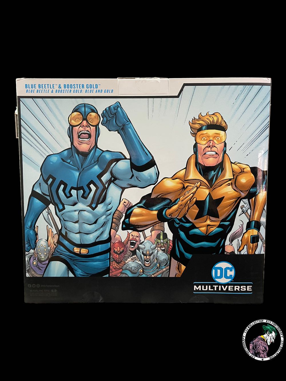 Blue Beetle (McFarlane) - McFarlane Toys (DC comics: Blue And Gold) action figure collectible - Main Image 4