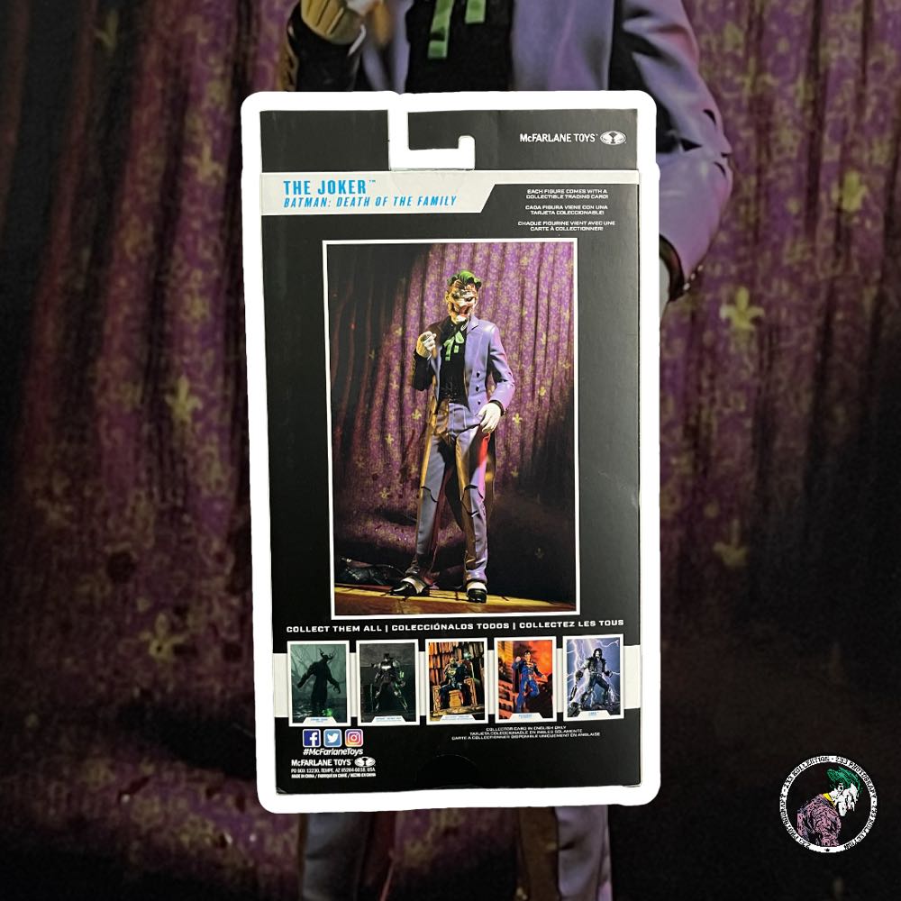 DC Multiverse (WMx0) The Joker - McFarlane Toys (Batman: Death of the Family) action figure collectible - Main Image 3