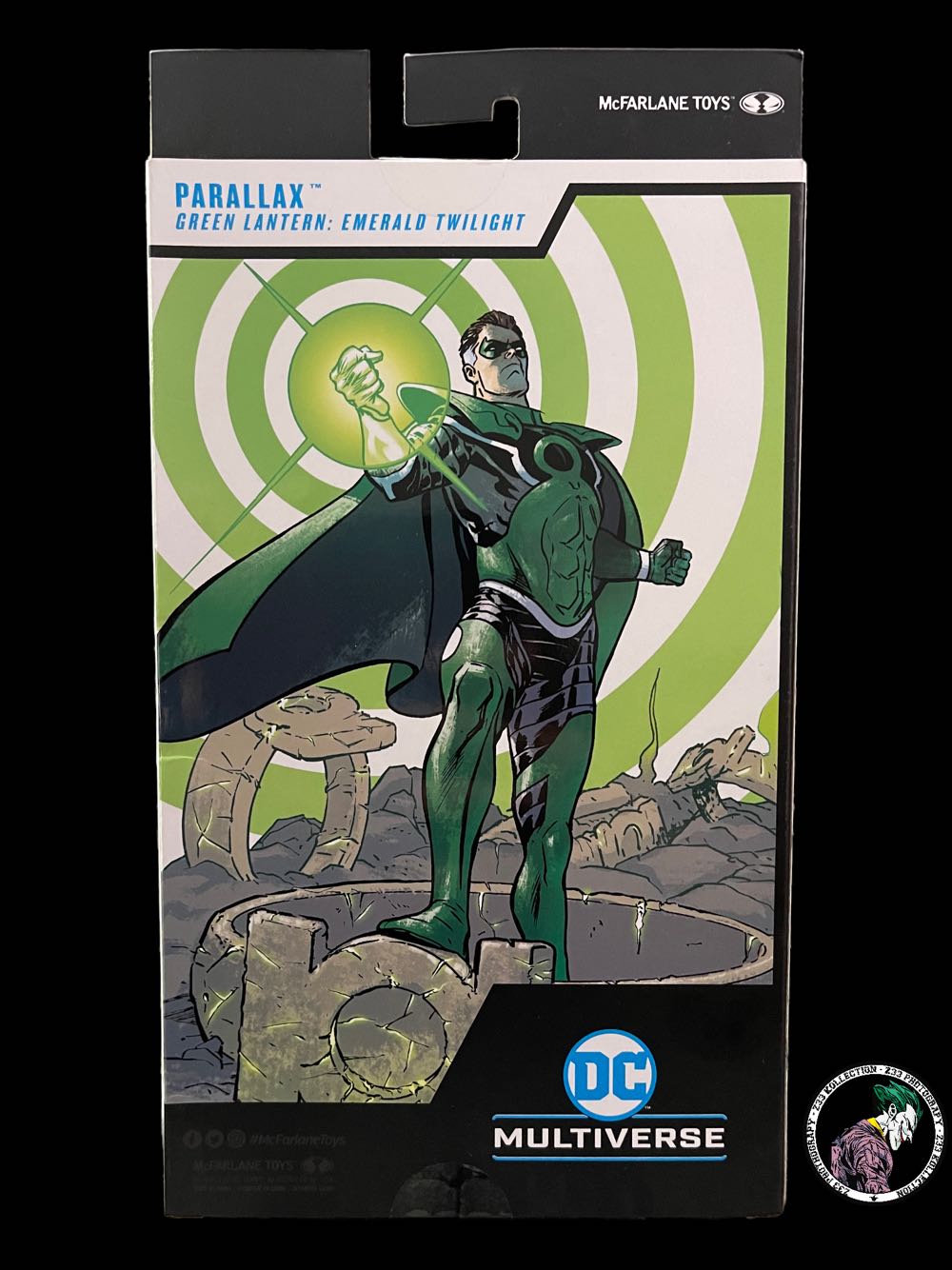 DC Multiverse (GLx21) Parallax - McFarlane Toys (Green Lantern: Emerald Twilight) action figure collectible - Main Image 3