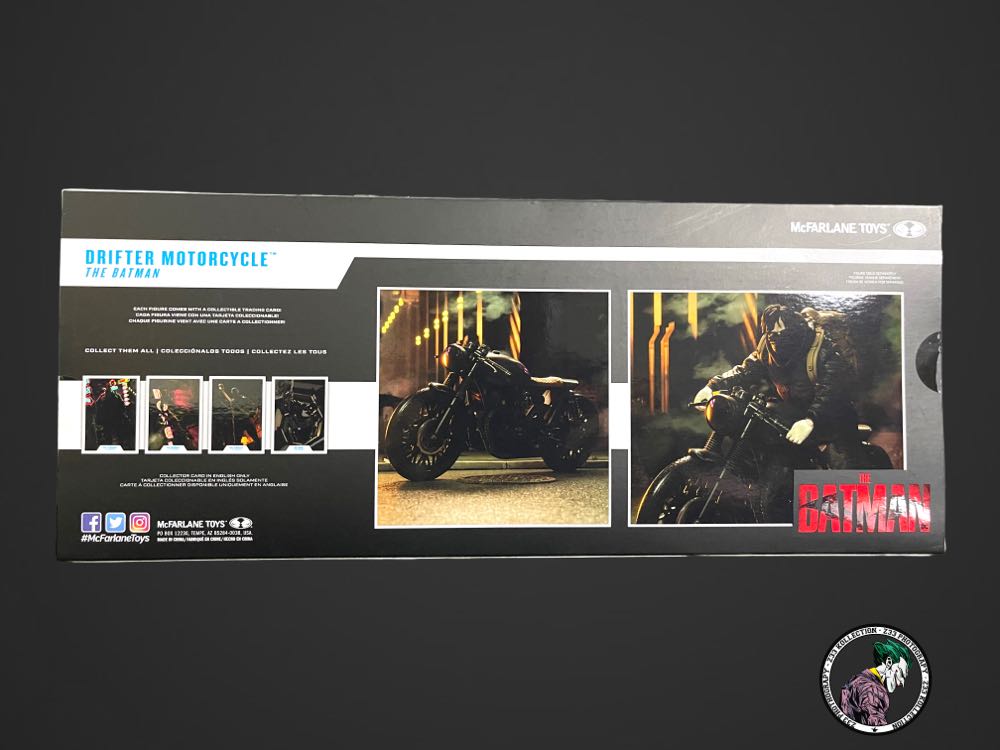 DC Multiverse (Vehiclesx06) Drifter Motorcycle - McFarlane Toys (The Batman Movie) action figure collectible - Main Image 4