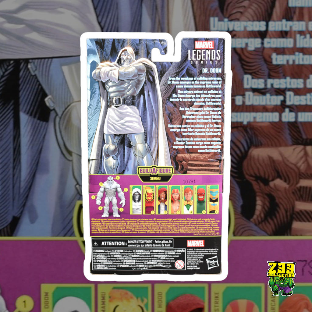 Marvel Legends (2011-????) (62x01) God Emperor Doom - Hasbro (Marvel Legends Xemnu Series) action figure collectible - Main Image 2