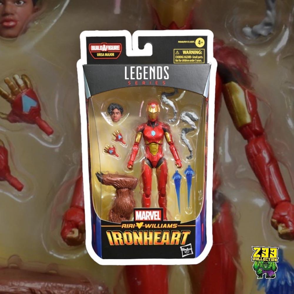 Marvel Legends (2011-????) (63x02) Ironheart - Hasbro (Marvel Legends Major Ursa Series) action figure collectible - Main Image 3