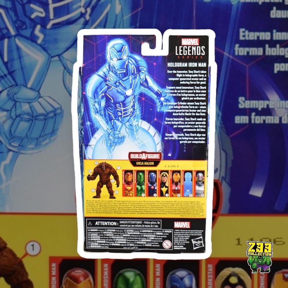 Marvel Legends (2011-????) (63x06) Iron Man - Hasbro (Marvel Legends Major Ursa Series) action figure collectible - Main Image 3