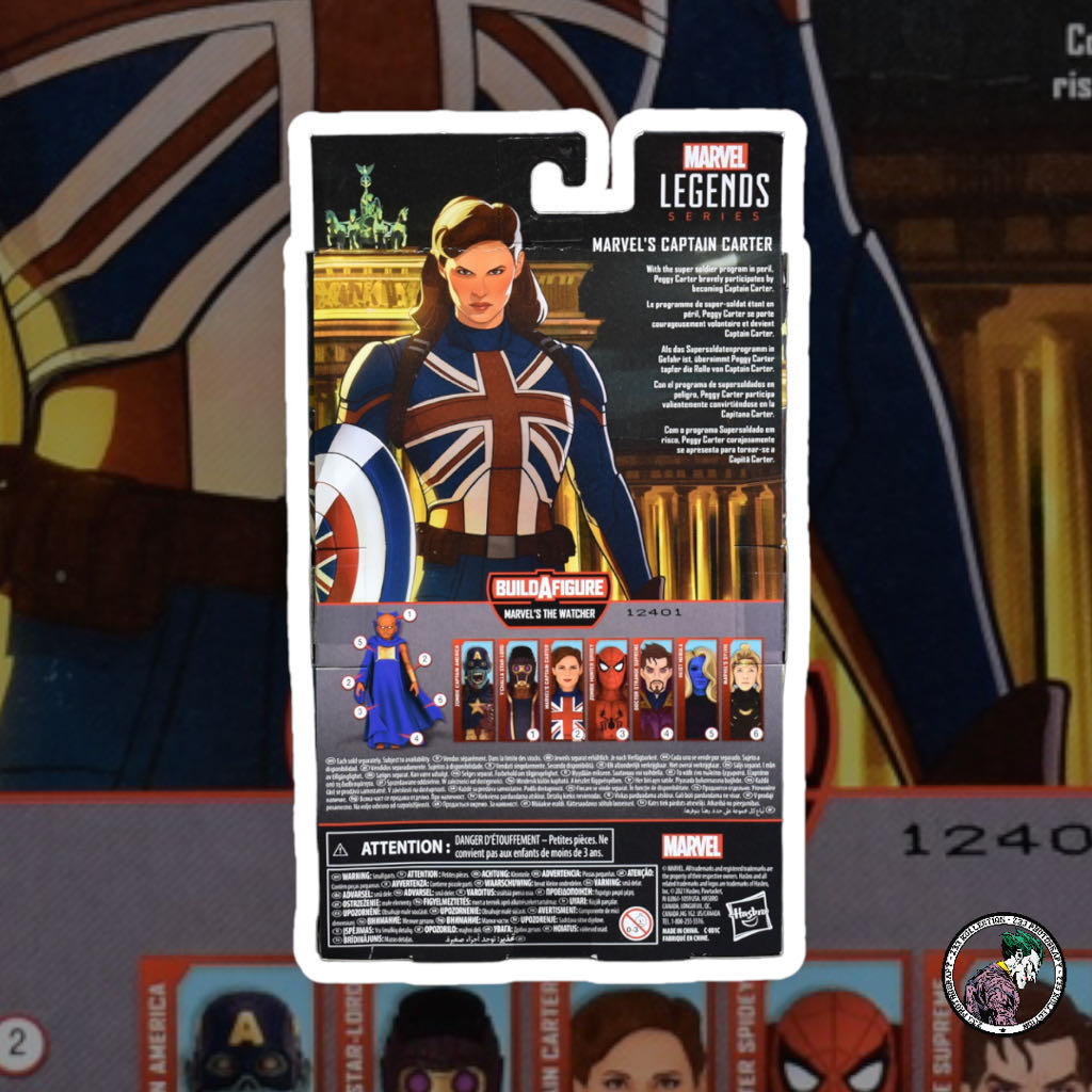 Captain Carter Marvel Legends - Hasbro (Marvel Legends The Watcher Series) action figure collectible - Main Image 2