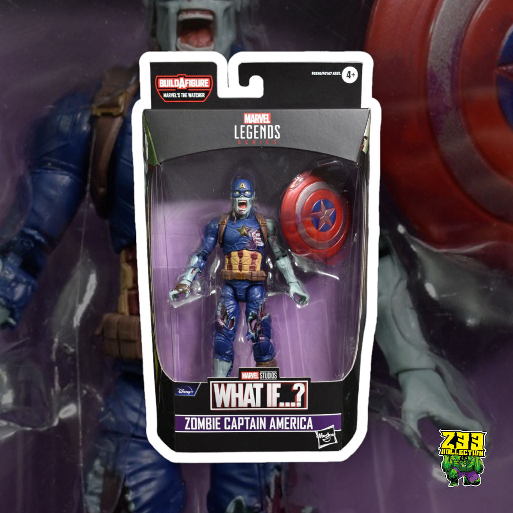 Marvel Legends (2011-????) (65x06) Zobie Captain America - Hasbro (Marvel Legends The Watcher Series) action figure collectible - Main Image 2