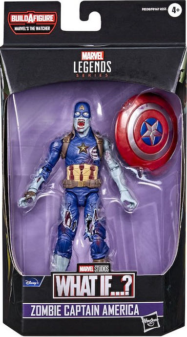 Marvel Legends (2011-????) (65x06) Zobie Captain America - Hasbro (Marvel Legends The Watcher Series) action figure collectible - Main Image 4