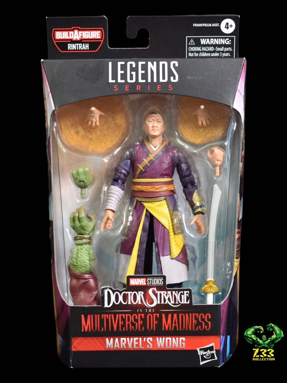 Marvel Legends: Wong - Hasbro (Marvel Legends Rintrah Series) action figure collectible - Main Image 3