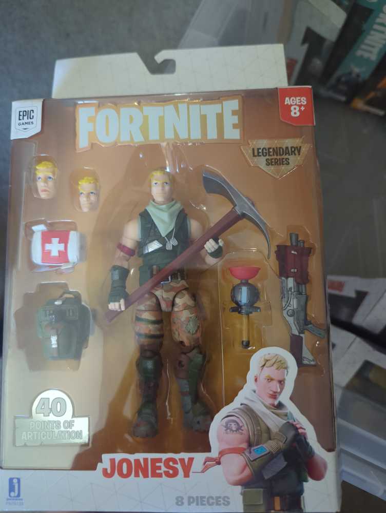 Jonesy - Epic Games Inc (Fortnite Legendary Series) action figure collectible [Barcode 191726009474] - Main Image 3