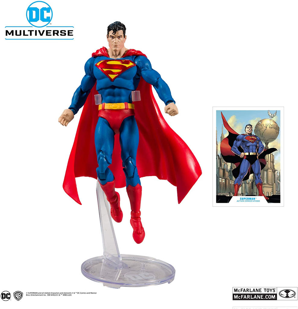 Dc Multiverse: Superman #1,000 - McFarlane (DC Multiverse) action figure collectible - Main Image 2
