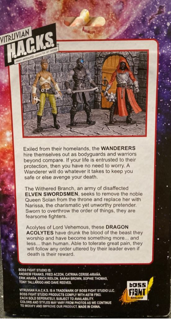 Dragon Acolyte - Vehemous’s Army - Boss Fight Studio (Vitruvian H.A.C.K.S.) action figure collectible [Barcode 814800021246] - Main Image 2
