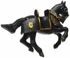 ARMORED BLACK KNIGHT HORSE 39276 - PAPO KNIGHTS--IN PLASTIC  action figure collectible [Barcode 3465000392765] - Main Image 1
