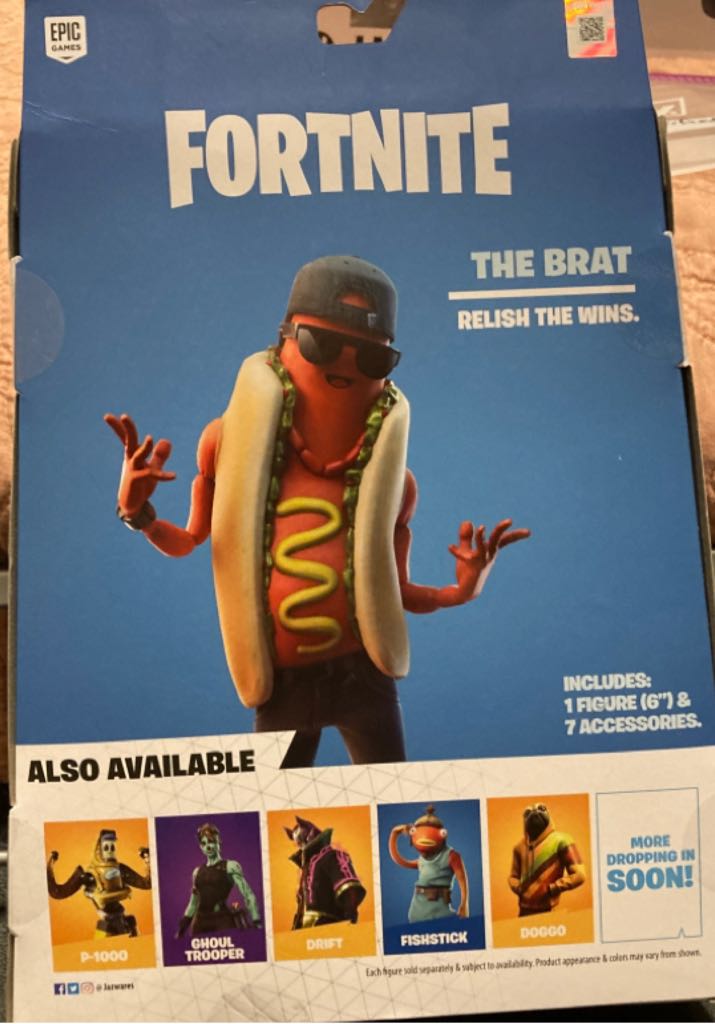 Brat, The - Jazwares (Fortnite Legendary Series) action figure collectible - Main Image 2