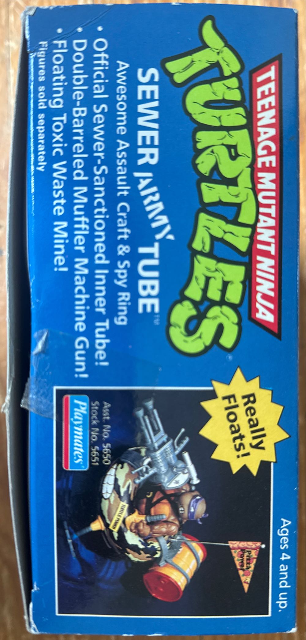 Teenage Mutant Ninja Turtles Sewer Army Tube - Playmates (Teenage Mutant Ninja Turtles (1989)) action figure collectible [Barcode 043377056515] - Main Image 4