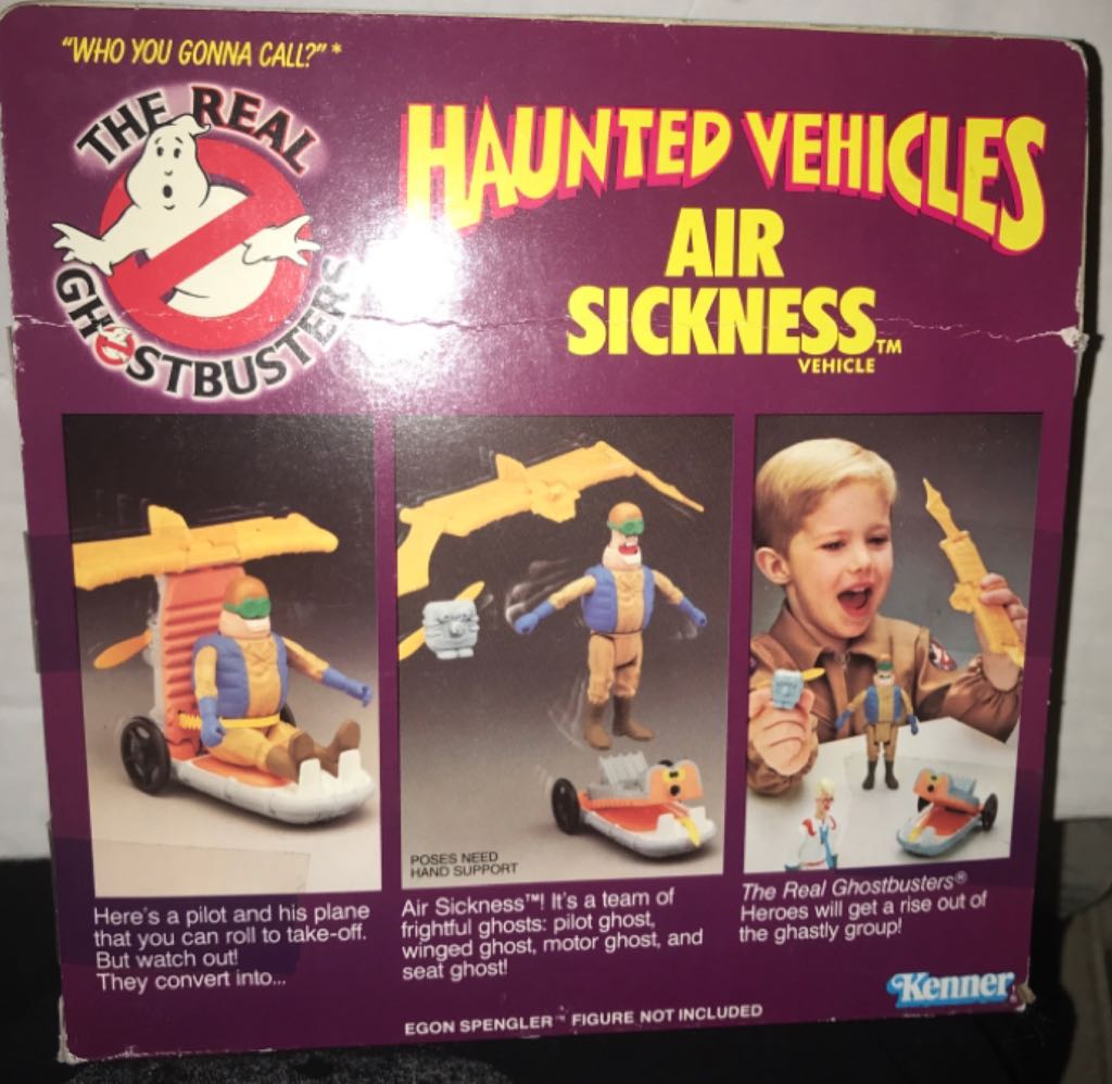 Ghostbusters: Vintage - Haunted Vehicles Air Sickness (Figure Only) - Kenner (Ghostbusters) action figure collectible [Barcode 076281807003] - Main Image 2