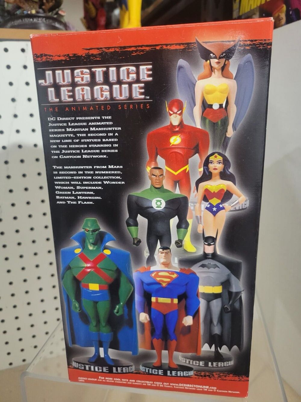 Justice League Animated: Martian Manhunter Mini Maquette - DC Direct (Justice League Animated Maquette) action figure collectible [Barcode 761941238586] - Main Image 3