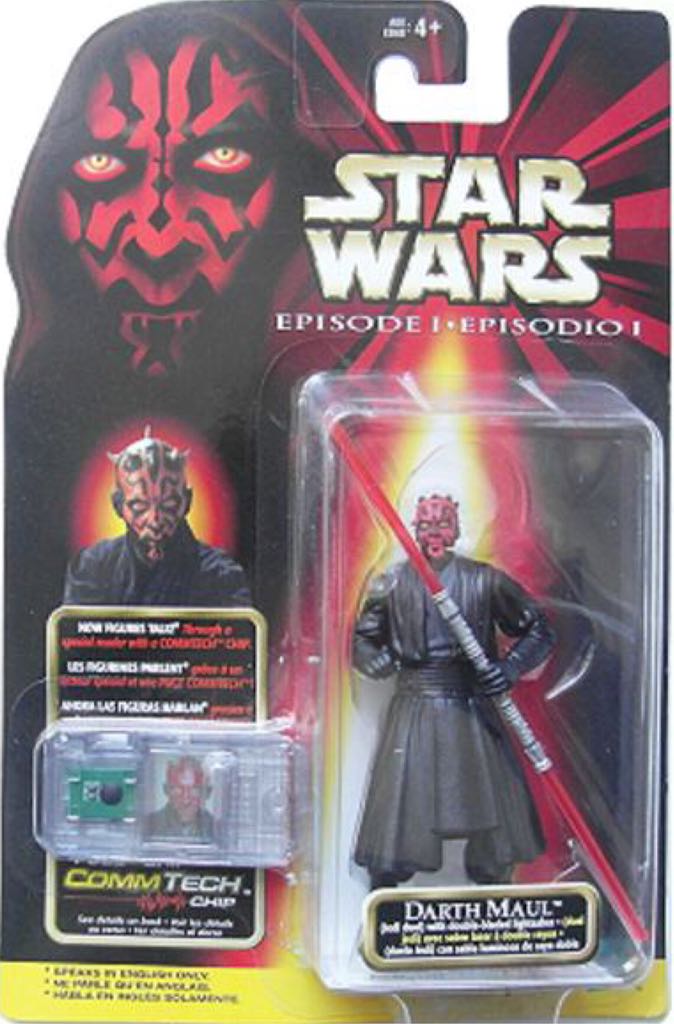 Auto Darth Maul (Jedi Duel) EP1 - Hasbro (Episode 1) action figure collectible - Main Image 1