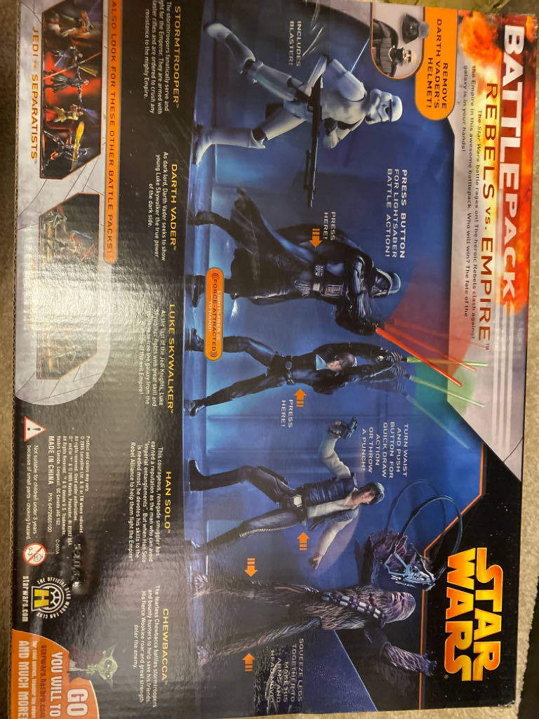 Rebel Vs. Empire Battle Pack Star Wars  action figure collectible - Main Image 2
