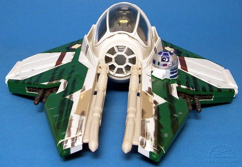 Anakin’s Jedi Starfighter with Anakin Skywalker - Hasbro (Star Wars - Revenge Of The Sith) action figure collectible [Barcode 653569079378] - Main Image 3