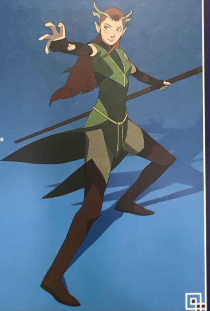 Keyleth - Fantasy (Elf Healer) action figure collectible [Barcode 787926113013] - Main Image 2