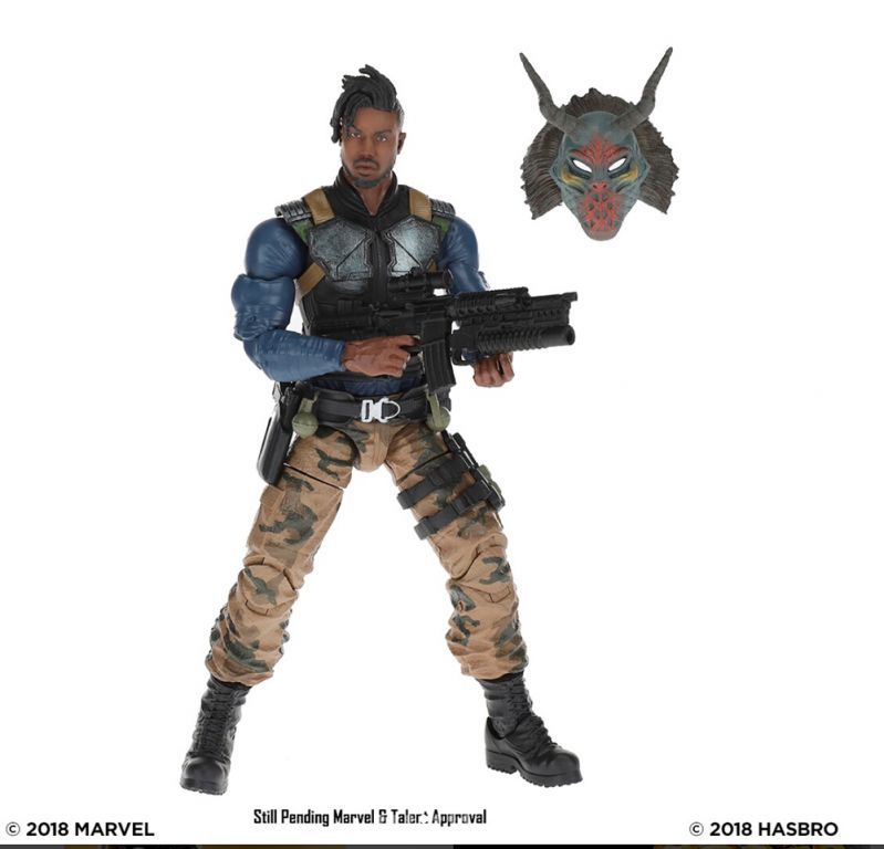 Marvel Legends M’Baku Series: Erik Killmonger - Hasbro (Black Phanter Series 2) action figure collectible - Main Image 2