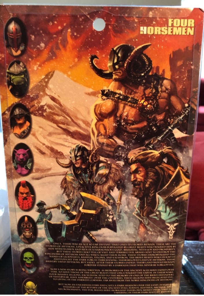 Mythic Legion Torrion - 4 horseman action figure collectible - Main Image 2