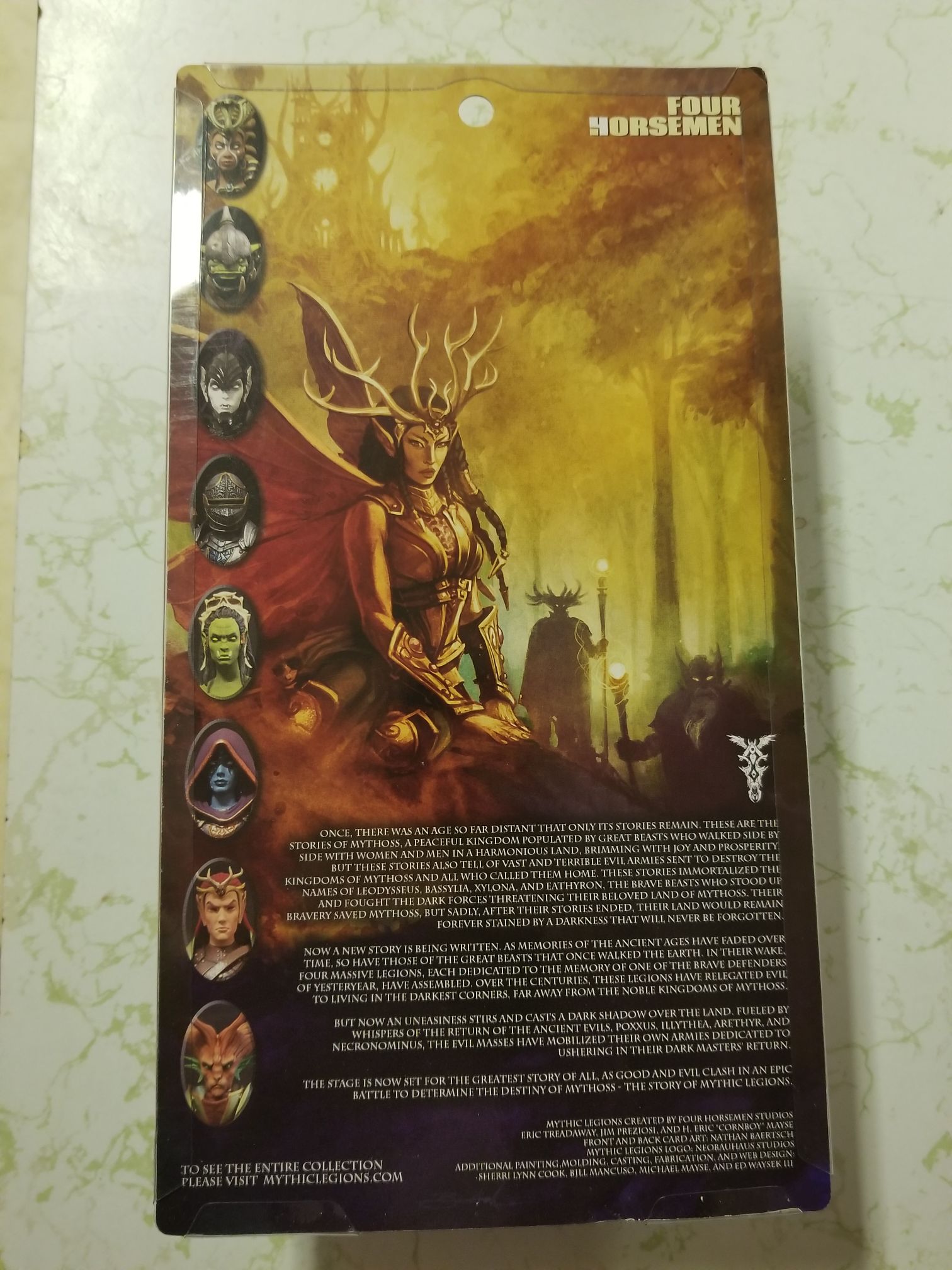 Mythic Legions Brother Mandibulus  action figure collectible - Main Image 2