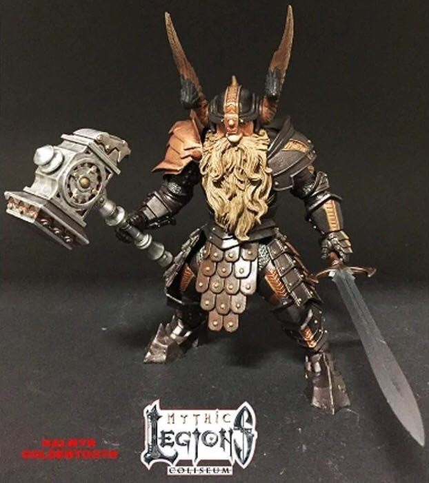 Halmyr Goldentooth - Four Horsemen (Mythic Legions - Coliseum) action figure collectible - Main Image 2