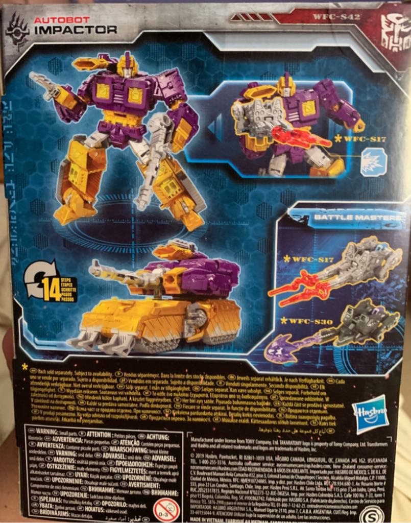 Impactor - Hasbro/Takara (Transformers War For Cybertron: Siege) action figure collectible - Main Image 2
