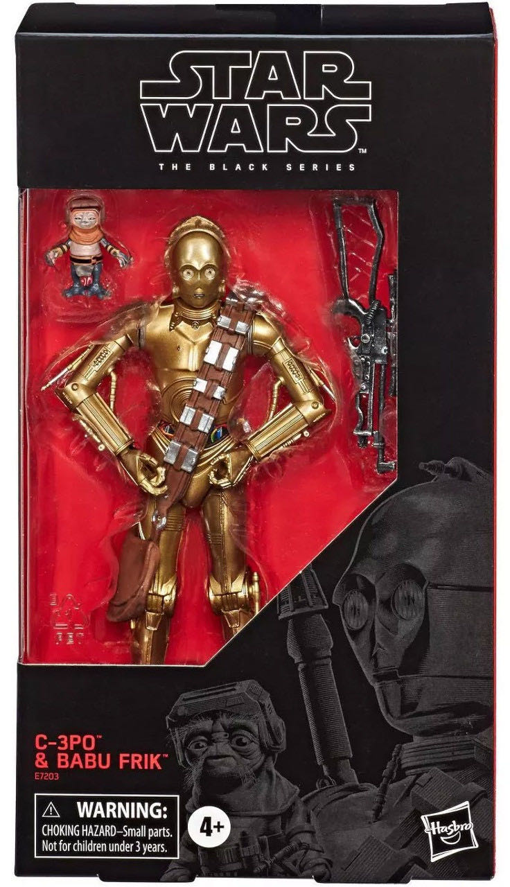 TROS: C-3PO And Babu Frik - Hasbro (Star Wars) action figure collectible - Main Image 3