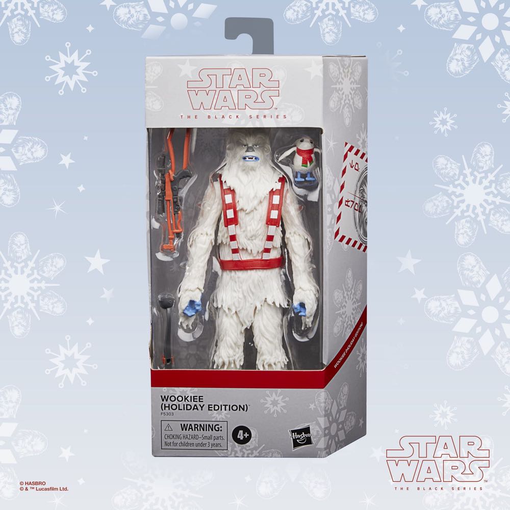 Holiday Edition: Wookie - Hasbro (Star Wars) action figure collectible - Main Image 3