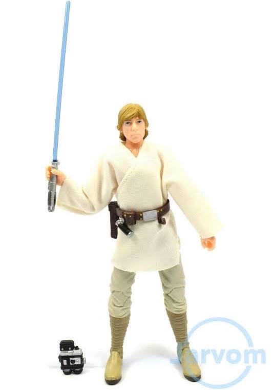 SW BS 21 Luke Skywalker (ANH) - Disney / Hasbro (Star Wars: The Black Series) action figure collectible [Barcode 630509394579] - Main Image 4